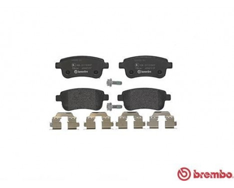 Kit de plaquettes de frein, frein à disque P 68 041 Brembo, Image 2