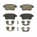Kit de plaquettes de frein, frein à disque P 68 043 Brembo