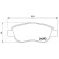 Kit de plaquettes de frein, frein à disque P 68 049 Brembo, Vignette 2