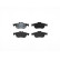 Kit de plaquettes de frein, frein à disque P 68 057 Brembo, Vignette 3