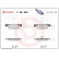 Kit de plaquettes de frein, frein à disque P 68 059 Brembo, Vignette 2