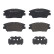 Kit de plaquettes de frein, frein à disque P 77 001 Brembo, Vignette 2