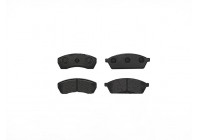 Kit de plaquettes de frein, frein à disque P 78 008 Brembo