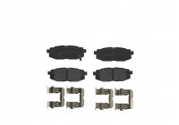 Kit de plaquettes de frein, frein à disque P 78 018 Brembo