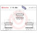 Kit de plaquettes de frein, frein à disque P 79 005 Brembo, Vignette 2