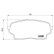 Kit de plaquettes de frein, frein à disque P 79 019 Brembo, Vignette 2