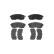 Kit de plaquettes de frein, frein à disque P 79 030 Brembo, Vignette 3