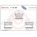 Kit de plaquettes de frein, frein à disque P 79 031 Brembo, Vignette 2