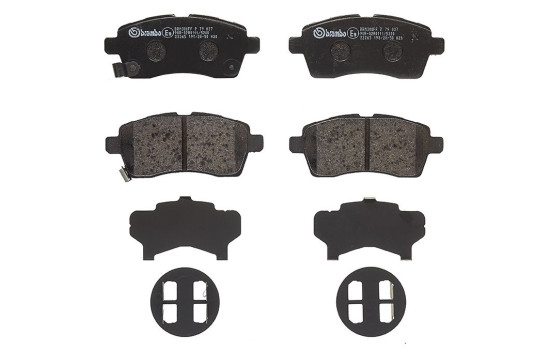 Kit de plaquettes de frein, frein à disque P 79 037 Brembo, Image 2