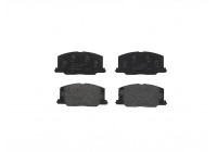 Kit de plaquettes de frein, frein à disque P 83 016 Brembo