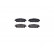 Kit de plaquettes de frein, frein à disque P 83 032 Brembo