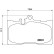 Kit de plaquettes de frein, frein à disque P 83 058 Brembo, Vignette 2