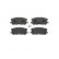 Kit de plaquettes de frein, frein à disque P 83 067 Brembo