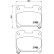 Kit de plaquettes de frein, frein à disque P 83 091 Brembo, Vignette 2