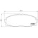 Kit de plaquettes de frein, frein à disque P 83 092 Brembo, Vignette 2