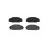 Kit de plaquettes de frein, frein à disque P 83 092 Brembo, Vignette 3