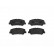 Kit de plaquettes de frein, frein à disque P 83 099 Brembo