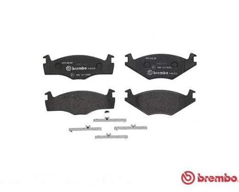 Kit de plaquettes de frein, frein à disque P 85 012 Brembo, Image 3