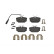 Kit de plaquettes de frein, frein à disque P 85 046 Brembo, Vignette 3