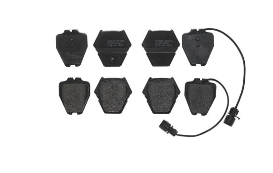 Kit de plaquettes de frein, frein à disque P 85 054 Brembo