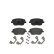 Kit de plaquettes de frein, frein à disque P 85 057 Brembo, Vignette 3