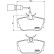 Kit de plaquettes de frein, frein à disque P 85 059 Brembo, Vignette 3