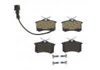 Kit de plaquettes de frein, frein à disque P 85 066 Brembo