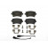 Kit de plaquettes de frein, frein à disque P 85 083 Brembo