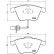 Kit de plaquettes de frein, frein à disque P 85 084 Brembo, Vignette 2