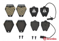 Kit de plaquettes de frein, frein à disque P 85 096 Brembo