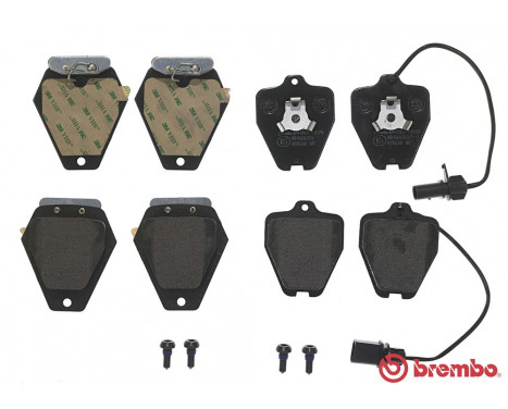 Kit de plaquettes de frein, frein à disque P 85 096 Brembo