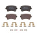 Kit de plaquettes de frein, frein à disque P 85 099 Brembo, Vignette 5