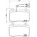 Kit de plaquettes de frein, frein à disque P 85 104 Brembo, Vignette 2