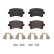 Kit de plaquettes de frein, frein à disque P 85 109 Brembo, Vignette 5