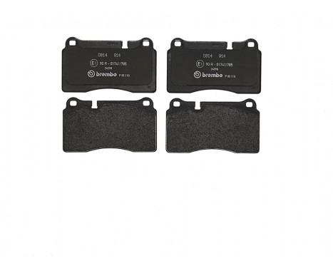 Kit de plaquettes de frein, frein à disque P 85 110 Brembo