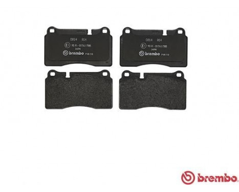 Kit de plaquettes de frein, frein à disque P 85 110 Brembo, Image 3