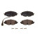 Kit de plaquettes de frein, frein à disque P 85 126 Brembo, Vignette 5