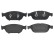 Kit de plaquettes de frein, frein à disque P 85 127 Brembo, Vignette 3