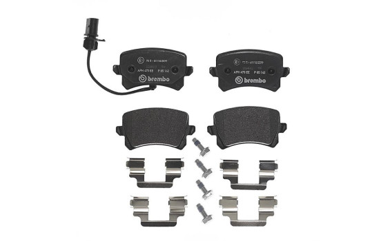 Kit de plaquettes de frein, frein à disque P 85 142 Brembo, Image 3