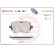 Kit de plaquettes de frein, frein à disque P 85 161 Brembo, Vignette 2