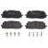 Kit de plaquettes de frein, frein à disque P 85 165 Brembo