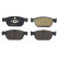Kit de plaquettes de frein, frein à disque P 86 027 Brembo, Vignette 2