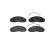 Kit de plaquettes de frein, frein à disque P B7 002 Brembo, Vignette 3