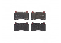 Kit de plaquettes de frein, frein à disque P02002 Brembo