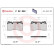 Kit de plaquettes de frein, frein à disque P02002 Brembo, Vignette 3