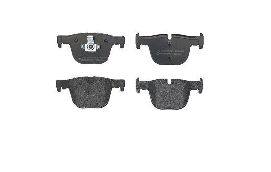 Kit de plaquettes de frein, frein à disque P06072 Brembo