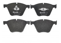 Kit de plaquettes de frein, frein à disque P06073 Brembo
