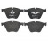 Kit de plaquettes de frein, frein à disque P06073 Brembo