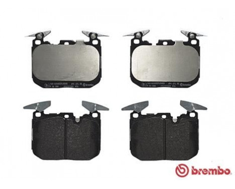 Kit de plaquettes de frein, frein à disque P06088 Brembo