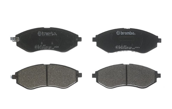 Kit de plaquettes de frein, frein à disque P10057 Brembo, Image 3
